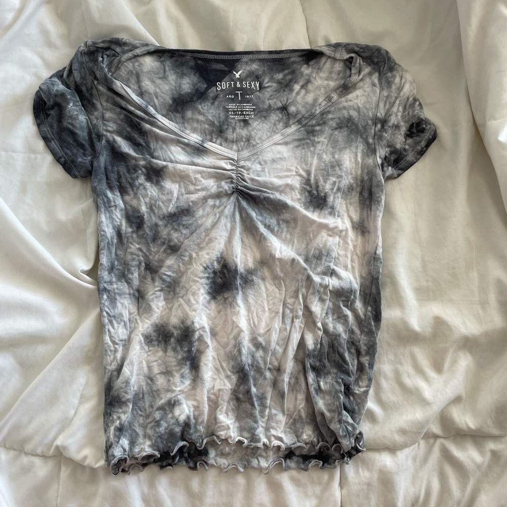 american eagle tye dye tshirt